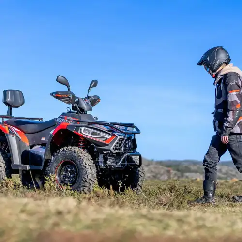 Moto 4 LINHAI ATV LH500 PROMAX EFI 4X4 Vermelho